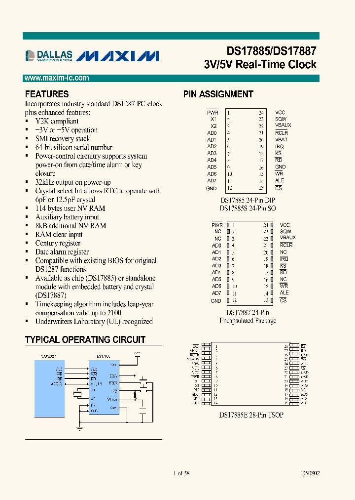 DS17885_38412.PDF Datasheet