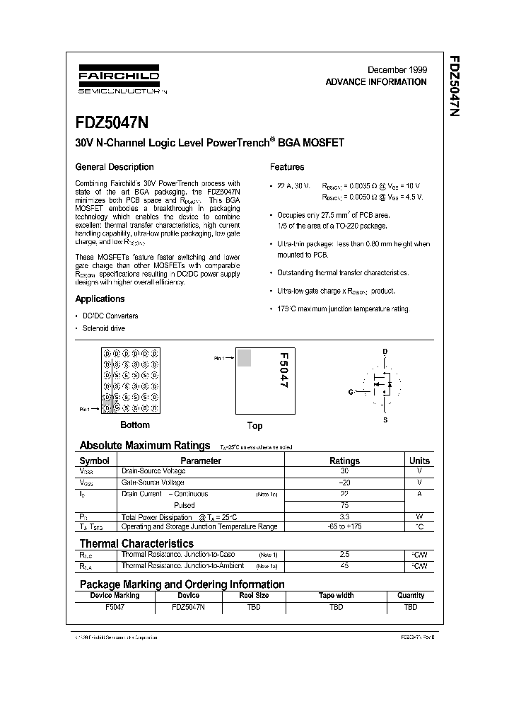 FDZ5047N_389102.PDF Datasheet