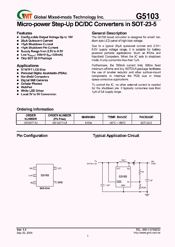 G5103_416032.PDF Datasheet