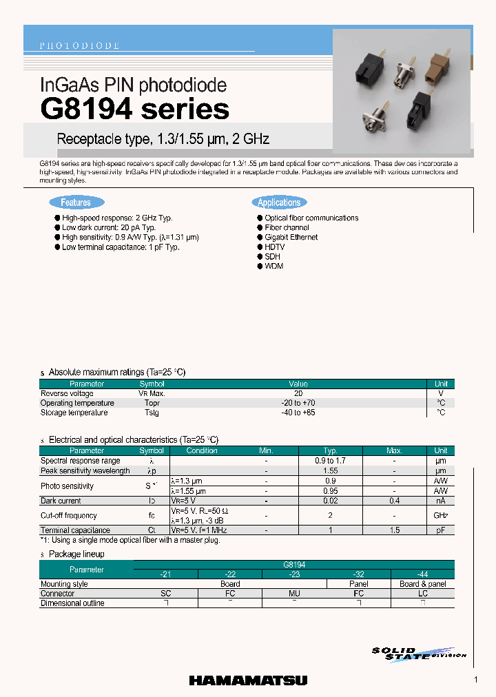 G8194_413771.PDF Datasheet