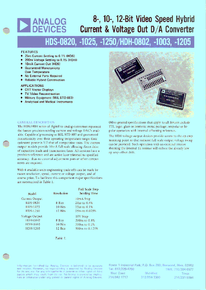 HDS0820_429099.PDF Datasheet Download