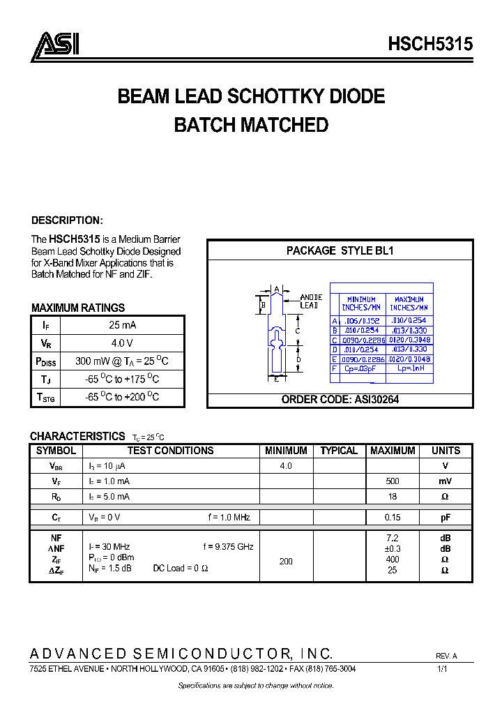 HSCH-5315_427808.PDF Datasheet