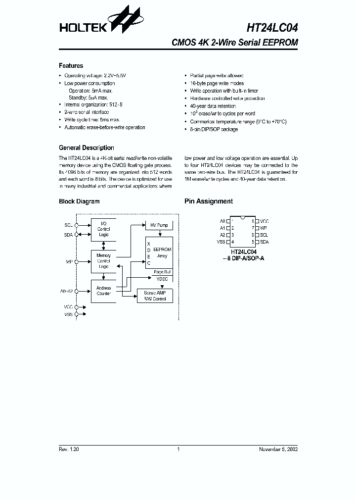 HT24LC04_390609.PDF Datasheet