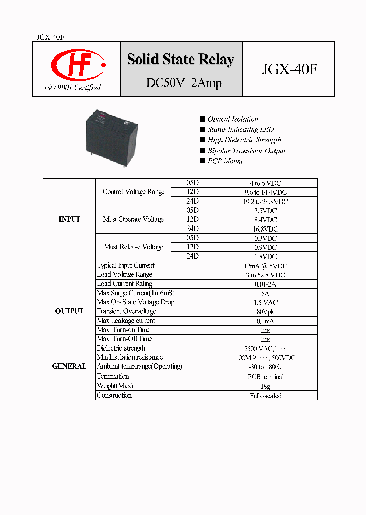 JGX-40F_434117.PDF Datasheet