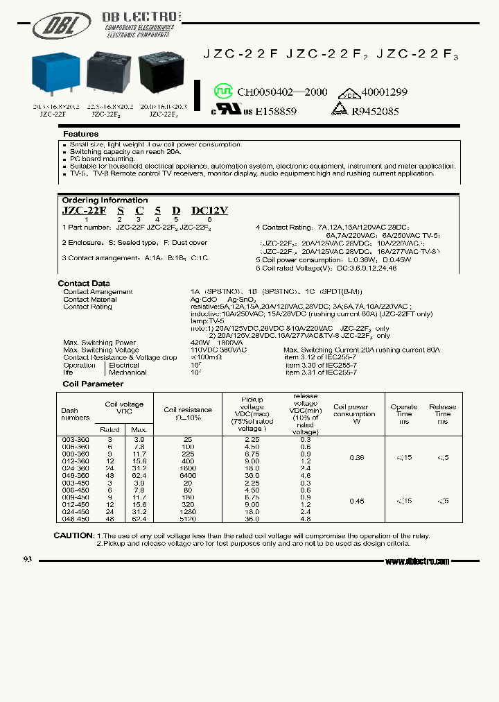 JZC-22F2_416001.PDF Datasheet