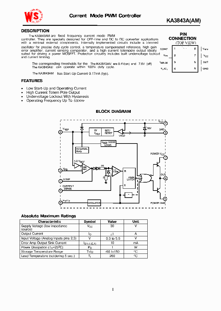 KA3843A_424341.PDF Datasheet