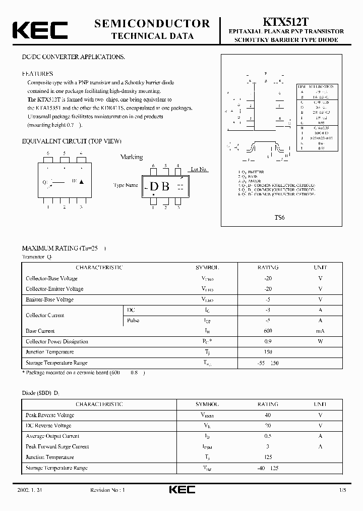 KTX512T_413561.PDF Datasheet