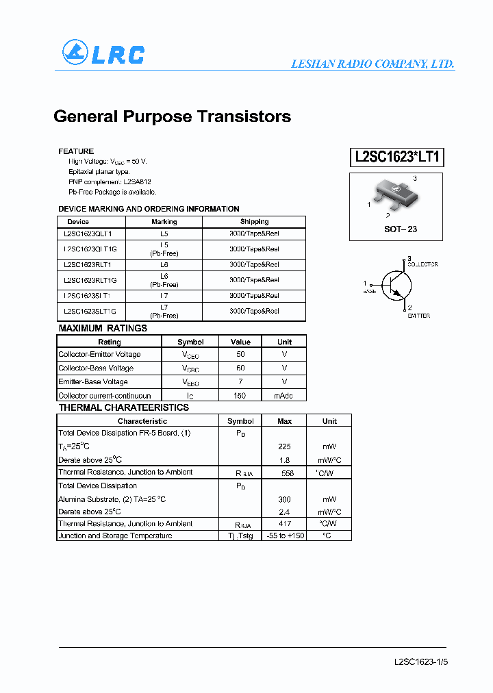 L2SC1623LT1_393375.PDF Datasheet