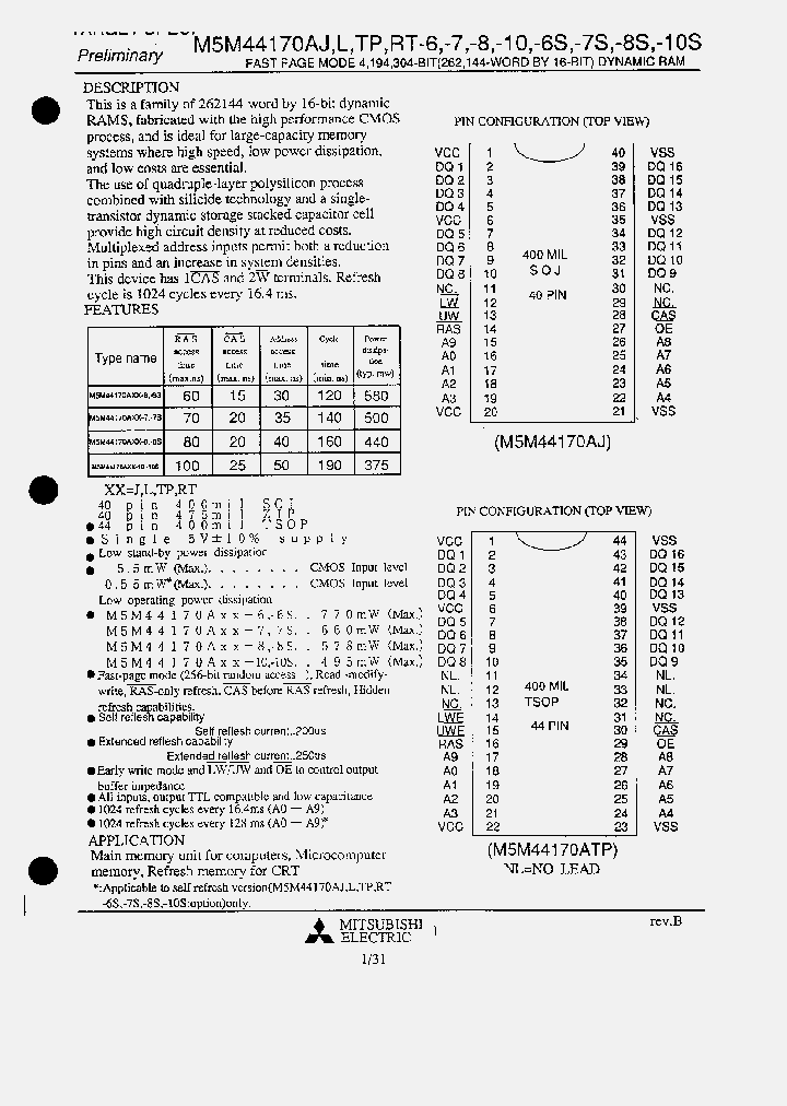 M5M44170-10S_407243.PDF Datasheet