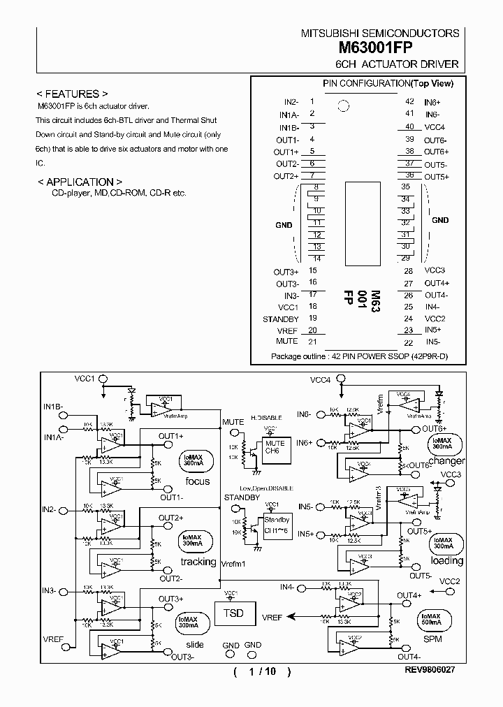 M63001FP_412001.PDF Datasheet