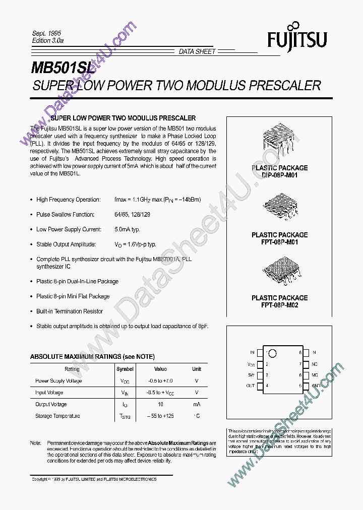 MB501SL_393704.PDF Datasheet