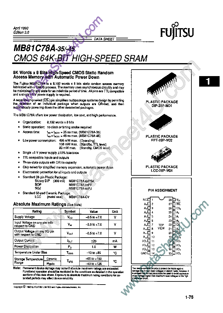 MB81C78A_396087.PDF Datasheet