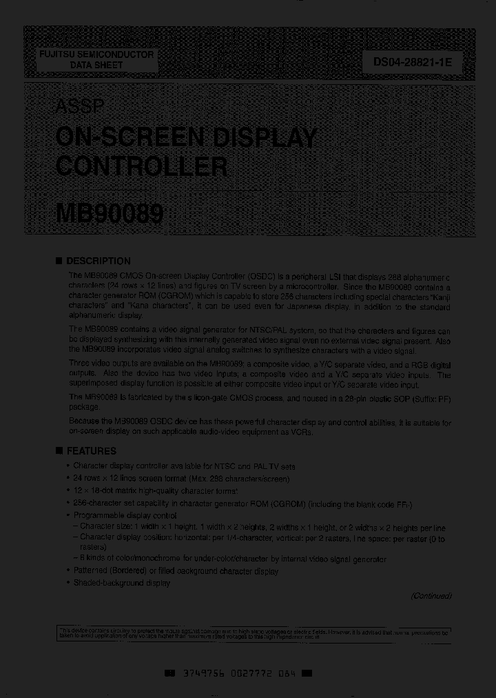 MB90089_392326.PDF Datasheet