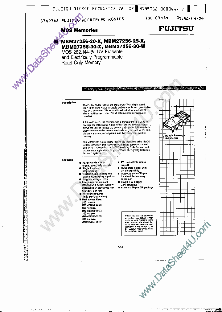 MBM27256-20_428189.PDF Datasheet