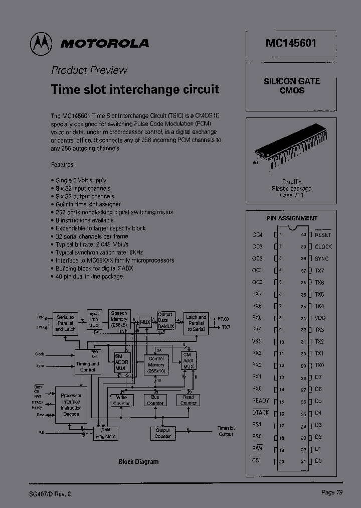 MC145601P_38756.PDF Datasheet
