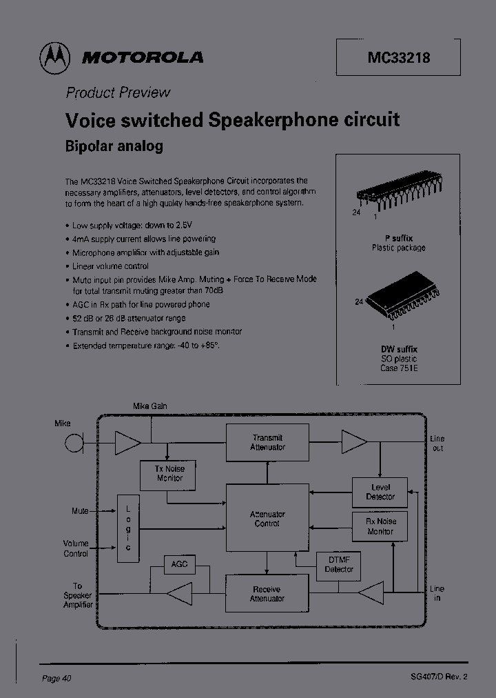 MC33218DW_98646.PDF Datasheet