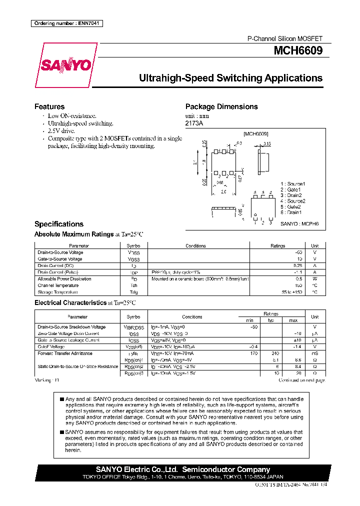 MCH6609_429742.PDF Datasheet