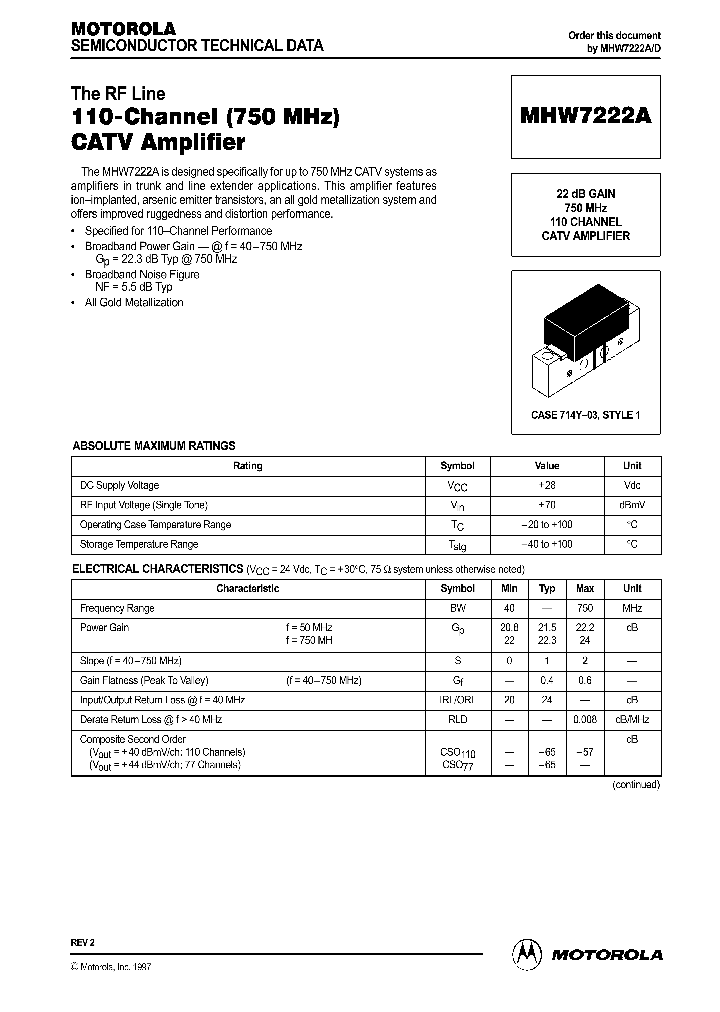 MHW7222A_433489.PDF Datasheet