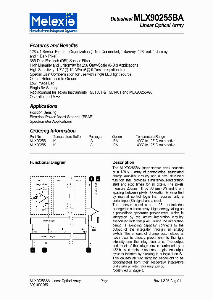 MLX90255BA_422336.PDF Datasheet