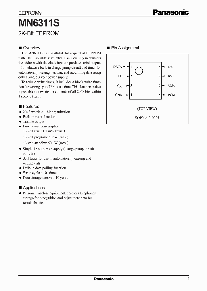 MN6311S_399476.PDF Datasheet