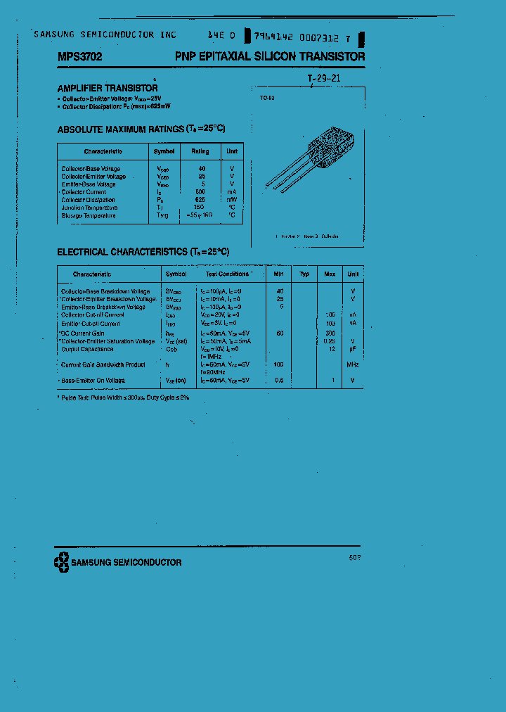 MPS3702_425766.PDF Datasheet