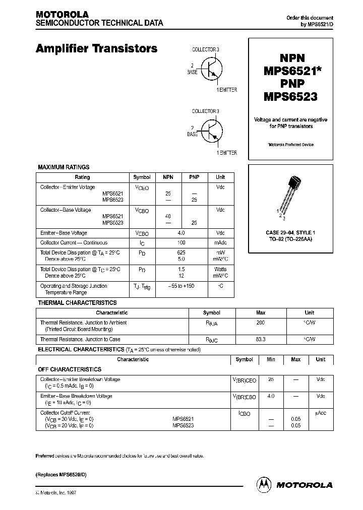 MPS6521_196146.PDF Datasheet