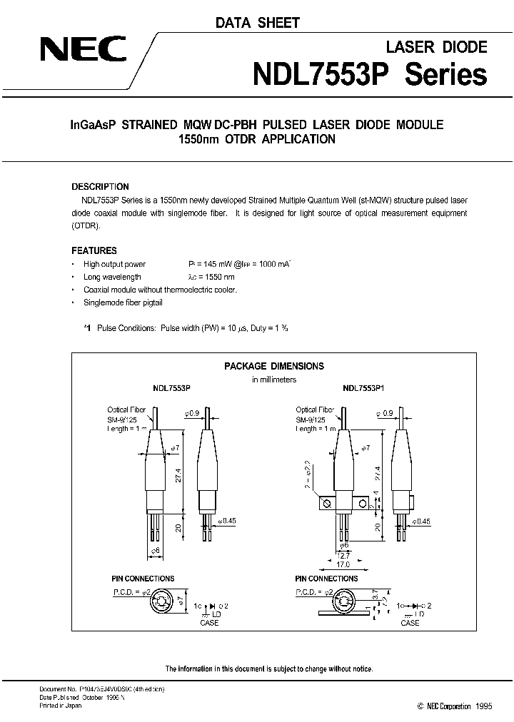 NDL7553P_399500.PDF Datasheet
