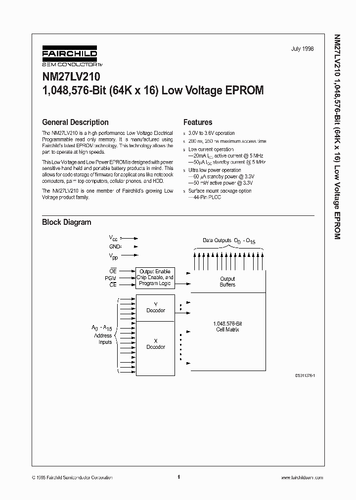NM27LV210_408073.PDF Datasheet