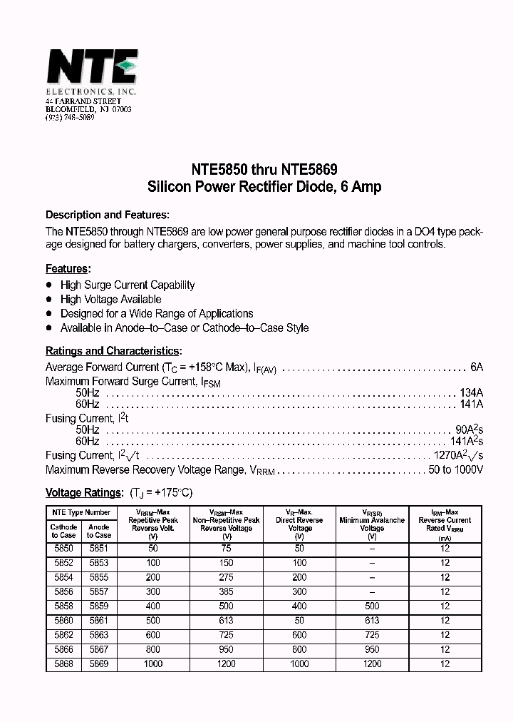 NTE5869_412482.PDF Datasheet