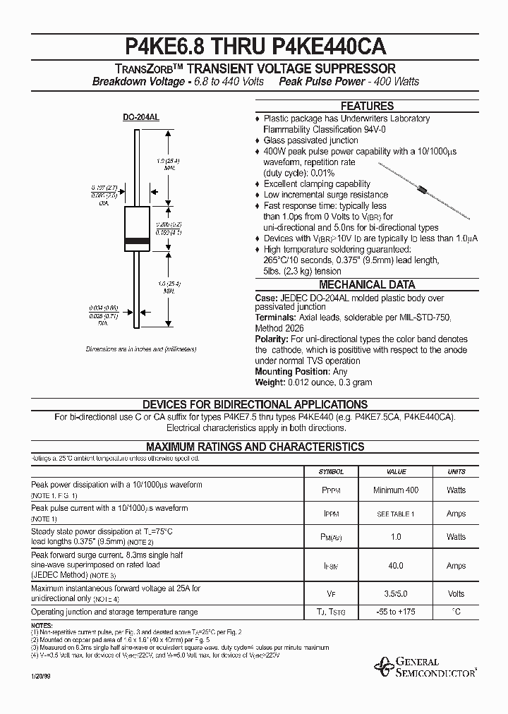 P4KE300A_414876.PDF Datasheet