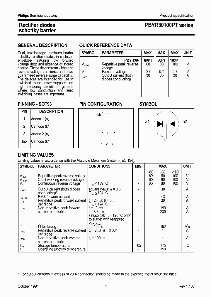 PBYR30100PT_402731.PDF Datasheet