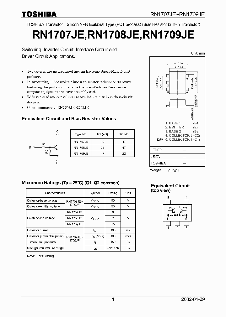 RN1708JE_391995.PDF Datasheet