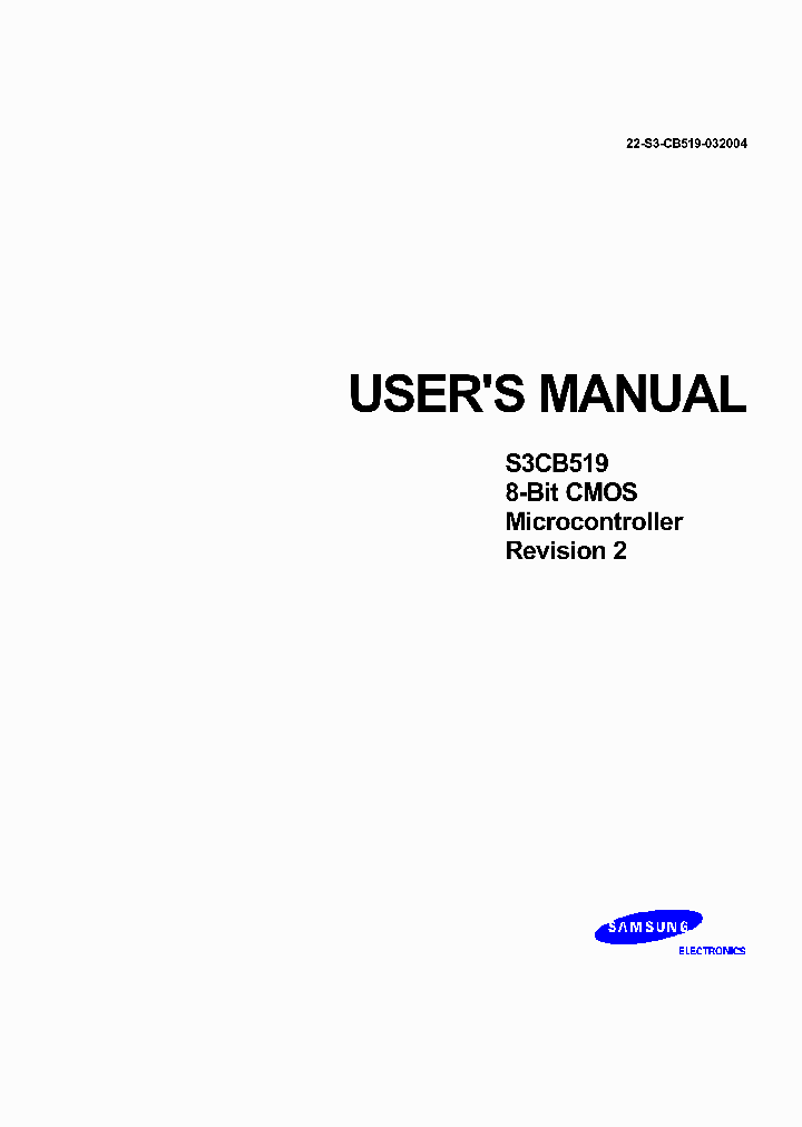 S3CB519_401658.PDF Datasheet