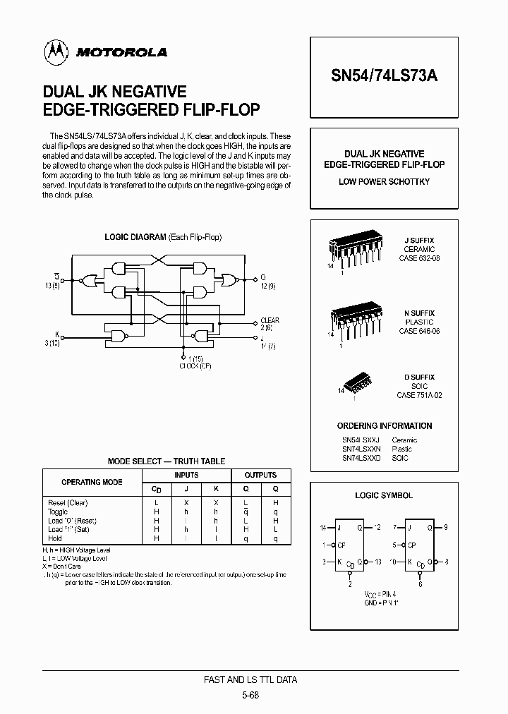 SN74LS73N_394069.PDF Datasheet