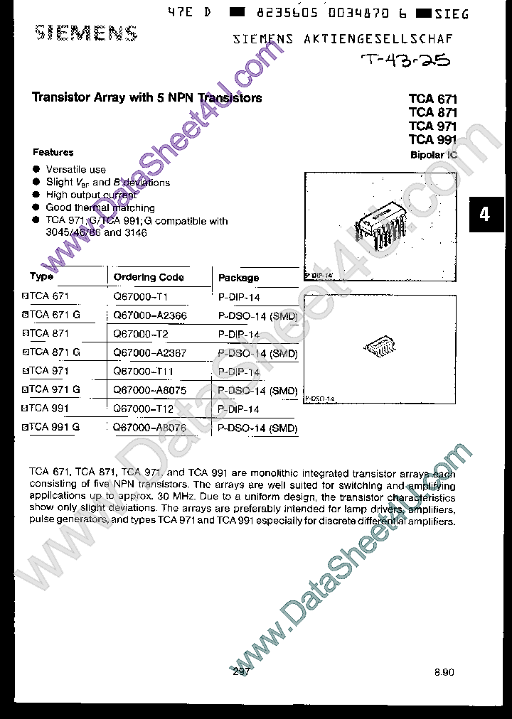 TCA671_411589.PDF Datasheet