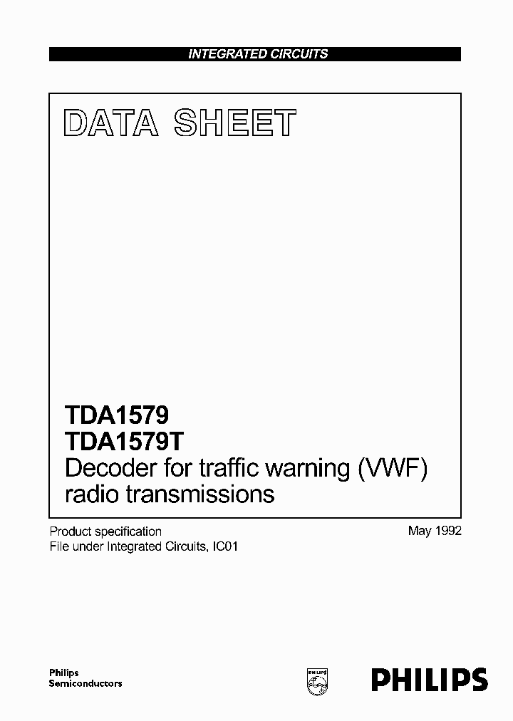 TDA1579T_409596.PDF Datasheet