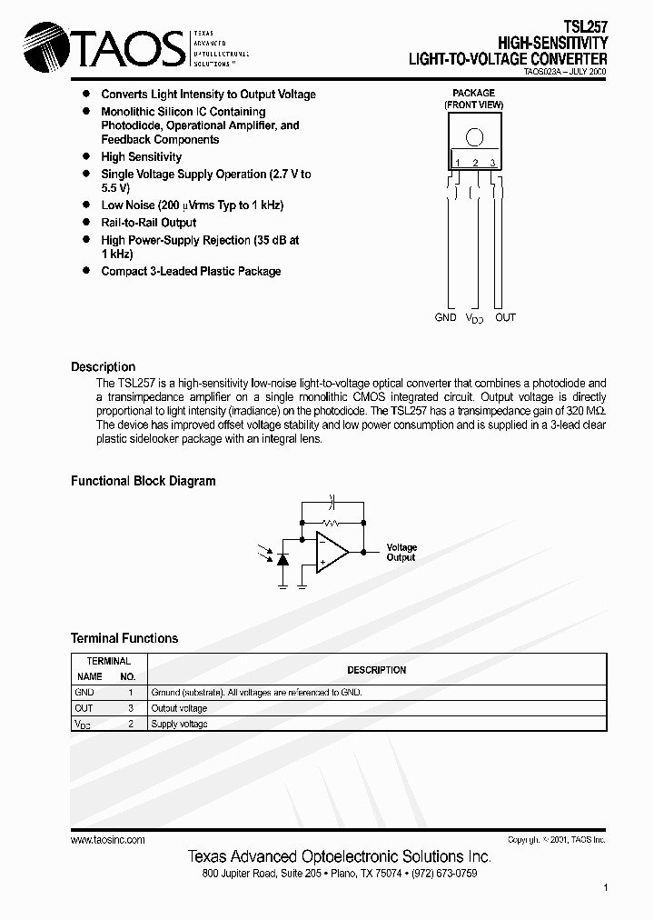 TSL257_394751.PDF Datasheet