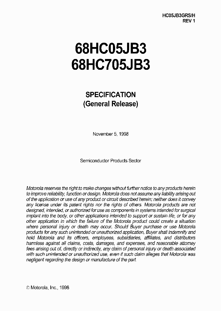 XC68HC05JB3_408316.PDF Datasheet