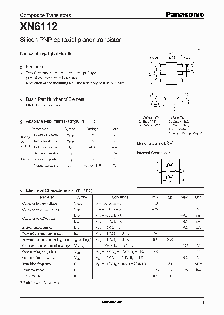 XN6112_412519.PDF Datasheet