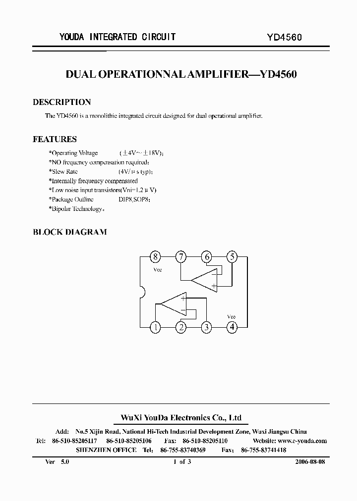 YD4560_435210.PDF Datasheet