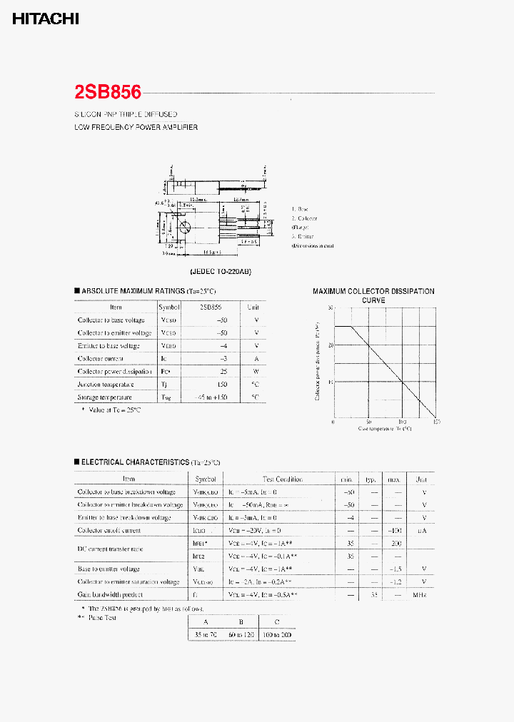 2SB856_461570.PDF Datasheet