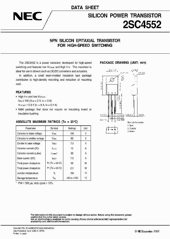 2SC4552_480650.PDF Datasheet