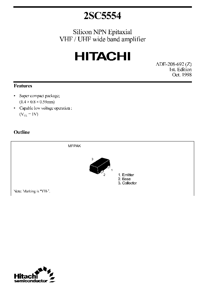 2SC5554_462595.PDF Datasheet