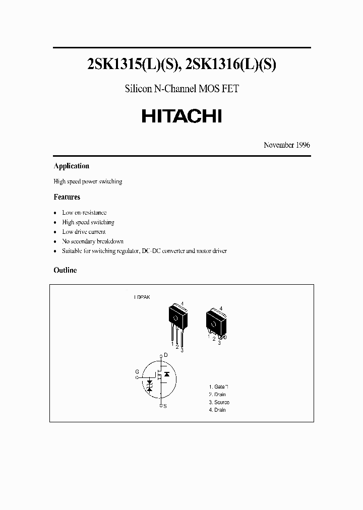 2SK1315_468715.PDF Datasheet