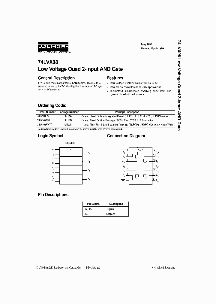 74LVX08SJ_461422.PDF Datasheet