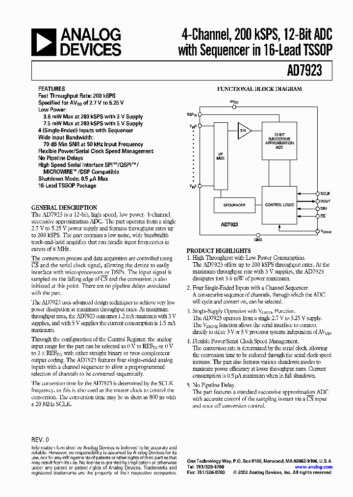 AD7923BRU_441715.PDF Datasheet