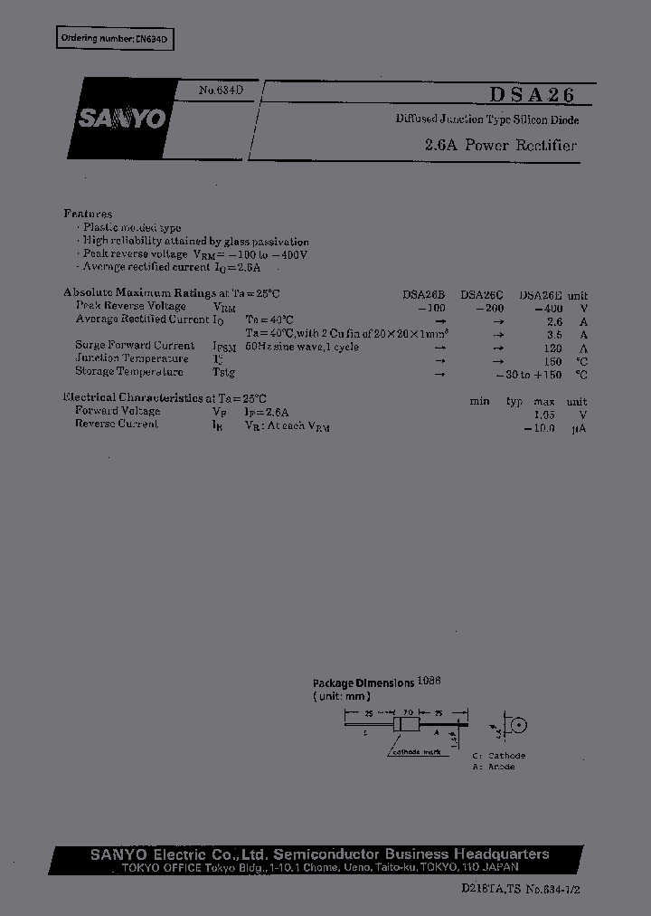 DSA26_466329.PDF Datasheet