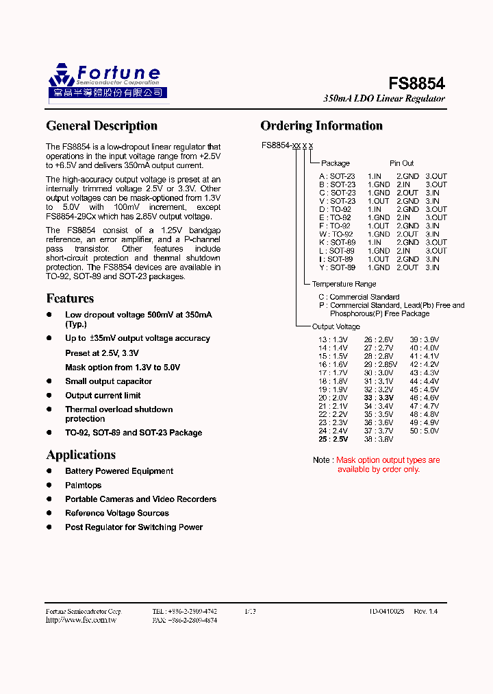 FS8854_480548.PDF Datasheet