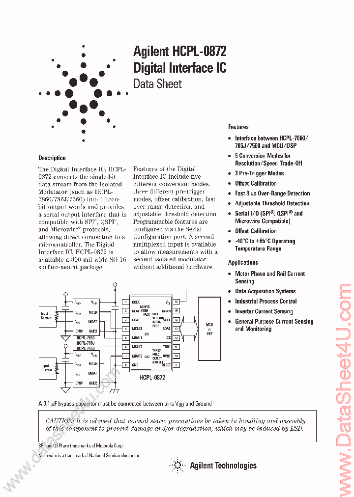 HCPL-0872_444232.PDF Datasheet