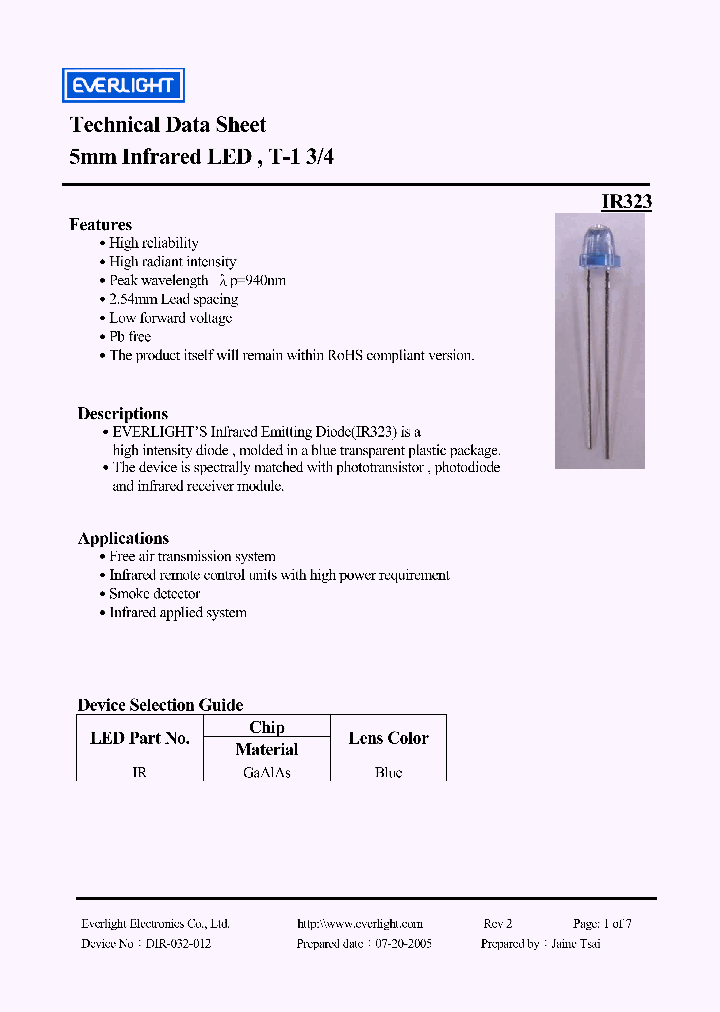 IR323_446603.PDF Datasheet